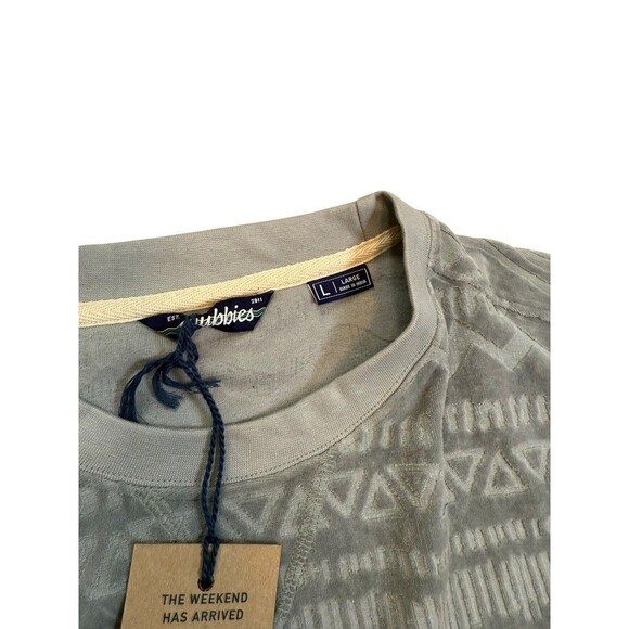 Chubbies Men's Size Large The Fouled Out Crewneck Velour Pullover Sweatshirt NWT - Picture 4 of 8